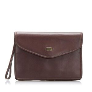 Burberry Leather Clutch Bag